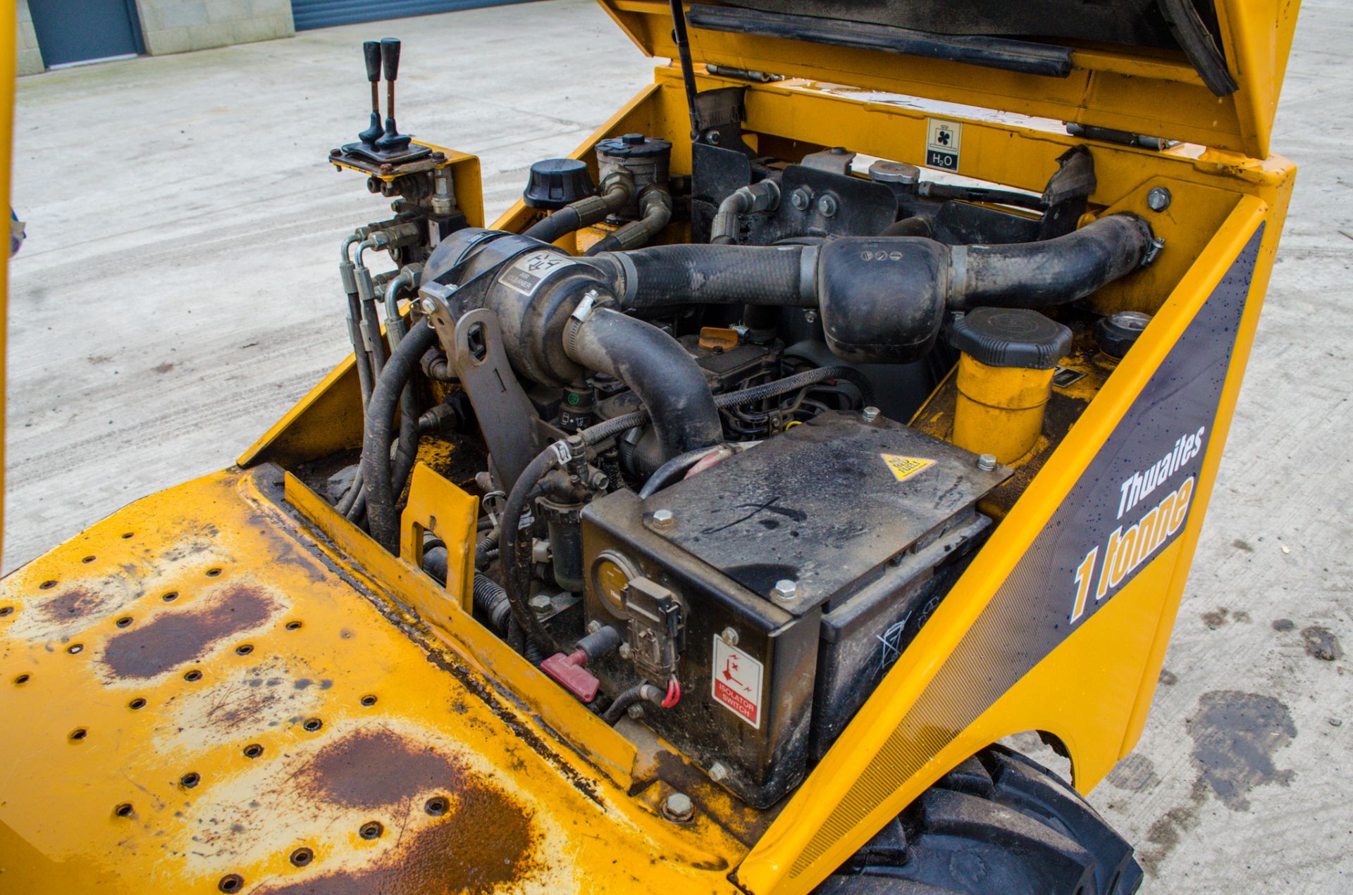 Thwaites 1 tonne hi-tip dumper Year: 2019 S/N: E7985 Recorded Hours: 415 LH1907-12 - Image 18 of 23