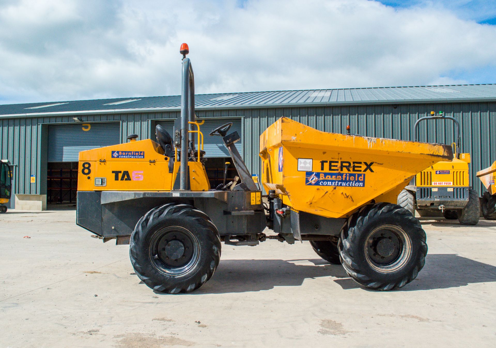 Terex TA6 6 tonne straight skip dumper Year: 2014 S/N: PH6060 Recorded Hours: 2227 - Image 8 of 22