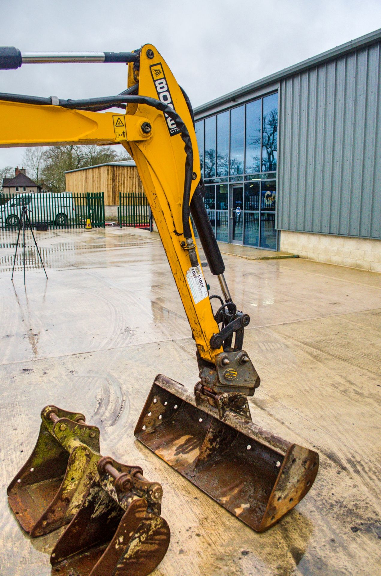 JCB 8026 CTS 2.6 tonne rubber tracked mini excavator Year: 2018 S/N: 2675344 Recorded Hours: 2346 - Image 12 of 23