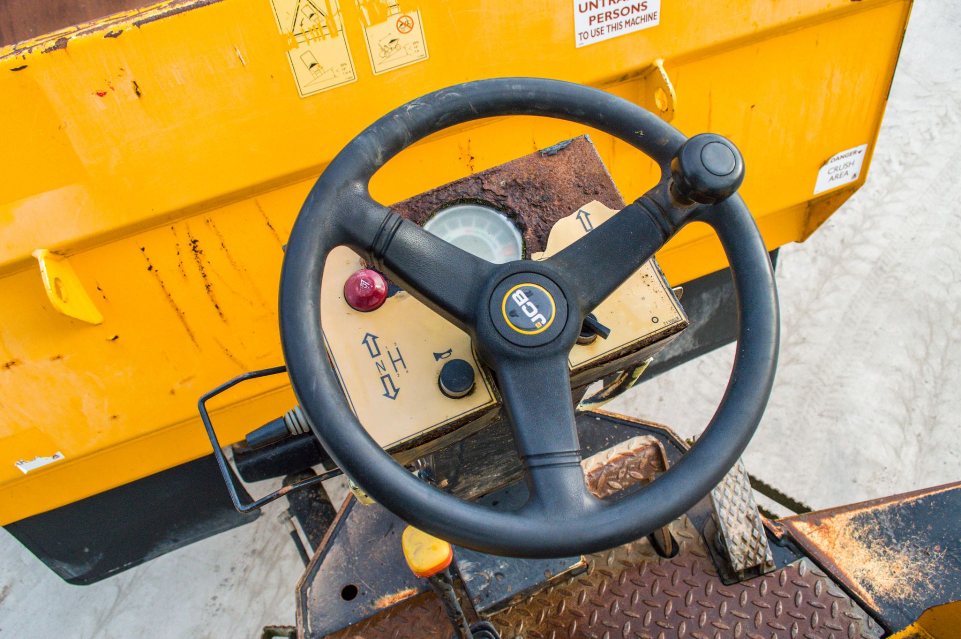 JCB 6T 6 tonne straight skip dumper Year: 2015 S/N: K7662 Recorded Hours: 861 A666981 c/w V5 - Image 20 of 20