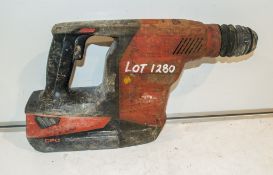 Hilti 36v cordless SDS rotary hammer drill c/w battery ** No charger **