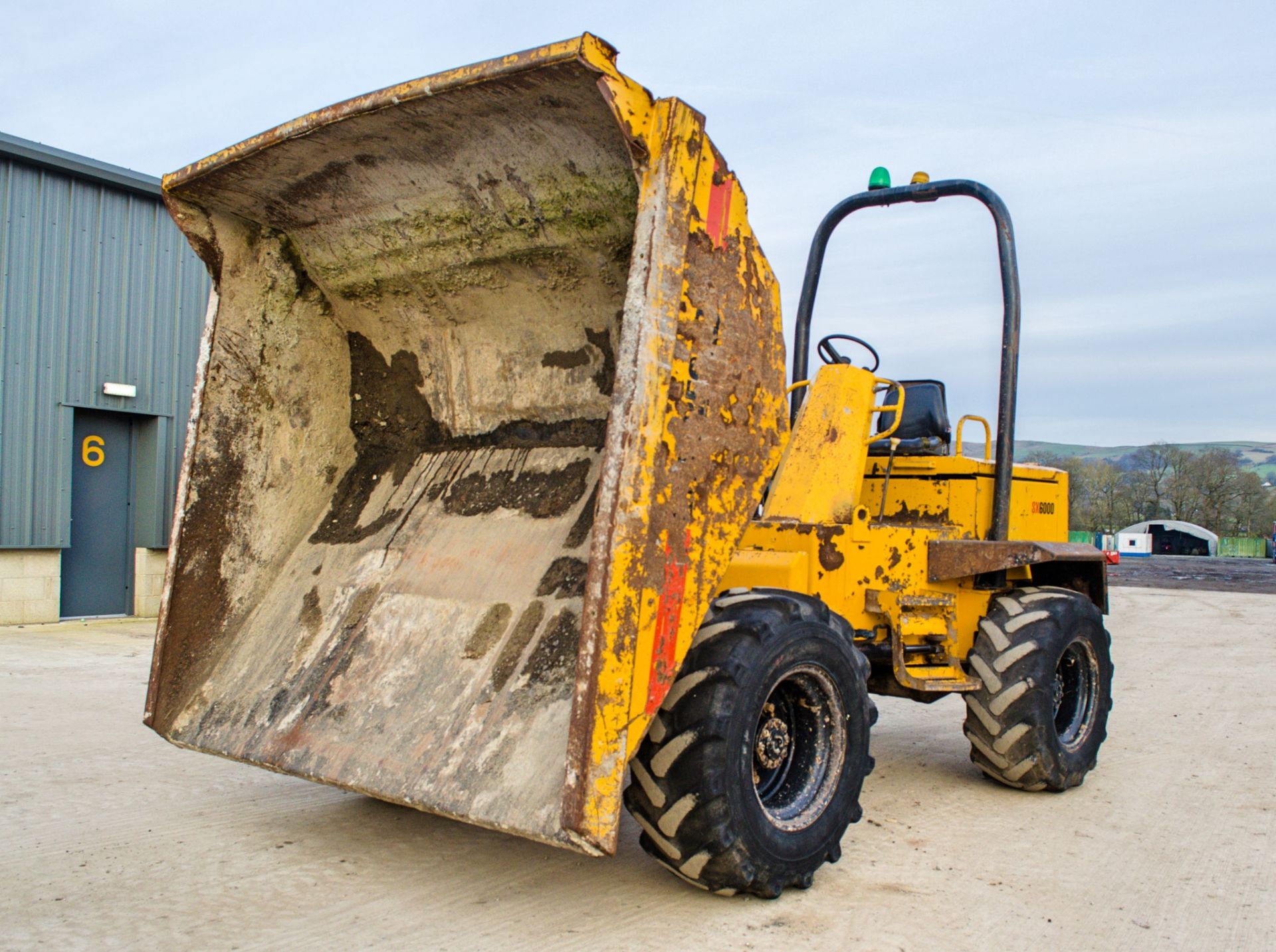 Barford SX6000 6 tonne straight skip dumper Year: 2005 S/N: SESF0430 Recorded Hours: Not - Image 13 of 21