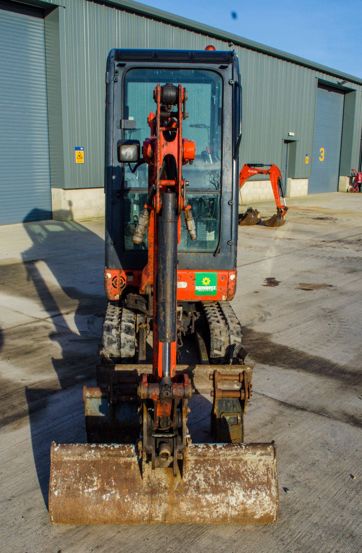 Kubota KX016-4 1.6 tonne rubber tracked mini excavator Year: 2014 S/N: 57579 Recorded Hours: 1952 - Image 5 of 23