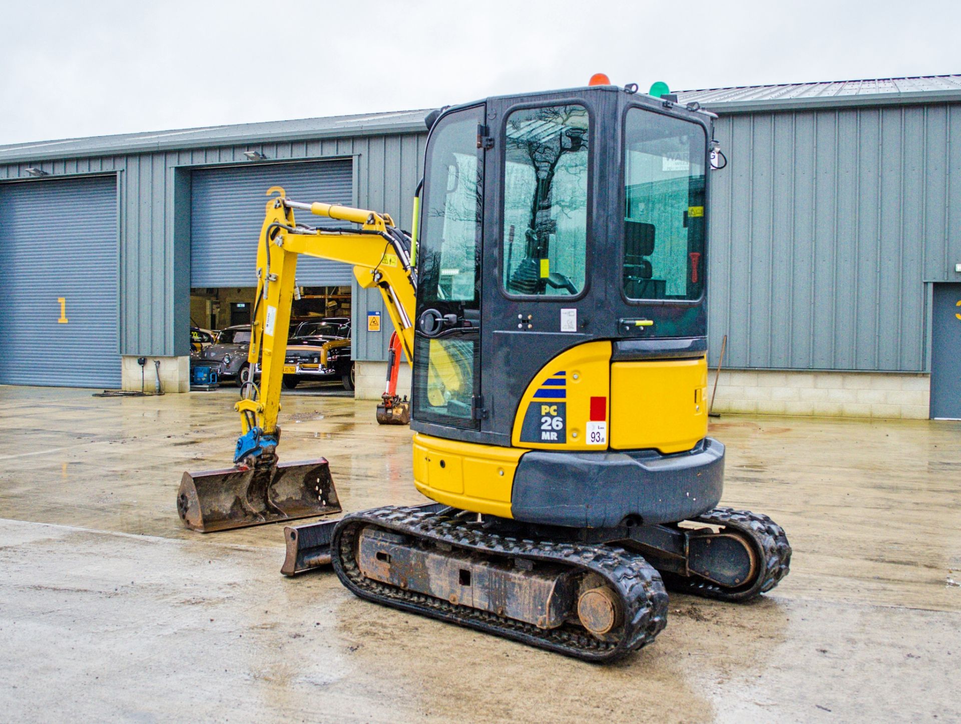 Komatsu PC26MR-3 2.6 tonne rubber tracked mini excavator Year: 2019 S/N: 33785 Recorded Hours: - Image 4 of 22