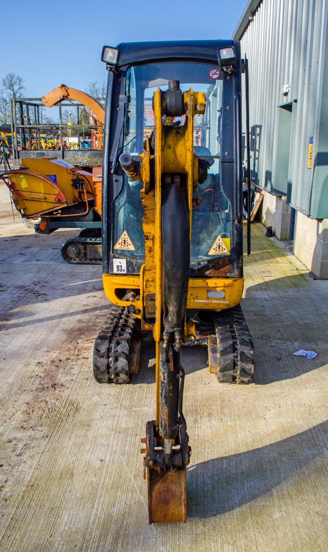 JCB 8018 CTS 1.8 tonne rubber tracked mini excavator Year: 2017 S/N: 2583567 Recorded Hours: Not - Image 5 of 21