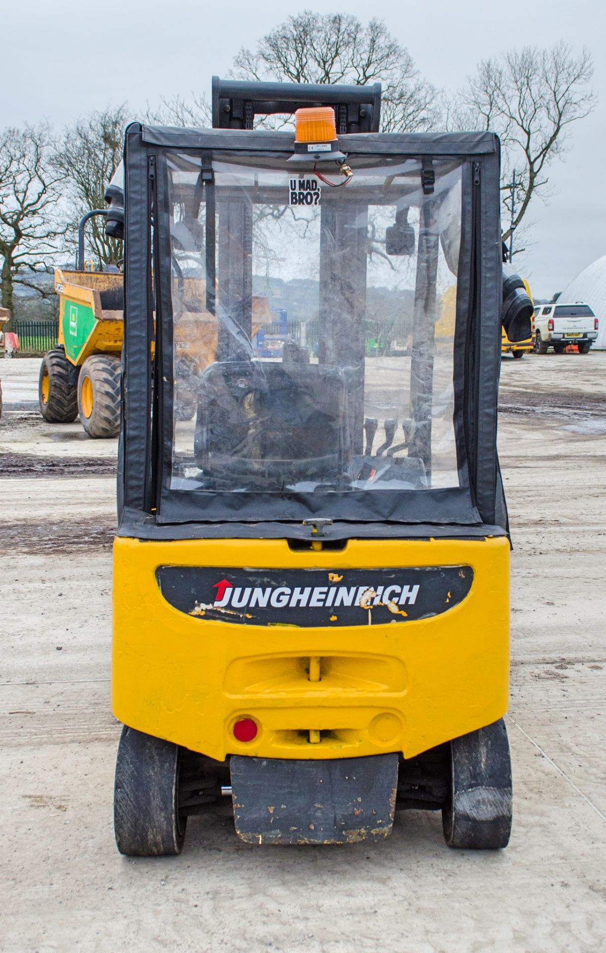 Jungheinrich EFGV-16 battery electric fork lift truck Year: 1999 S/N: 89910995 c/w battery charger - Image 6 of 14