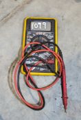 Digital multimeter