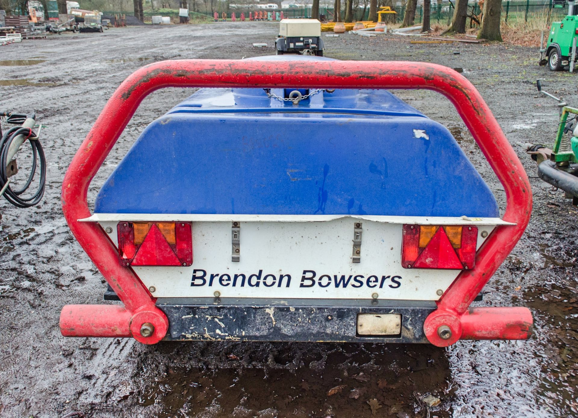 Brendon Bowsers diesel driven fast tow mobile pressure washer bowser c/w lance ** Pull cord and - Image 4 of 5