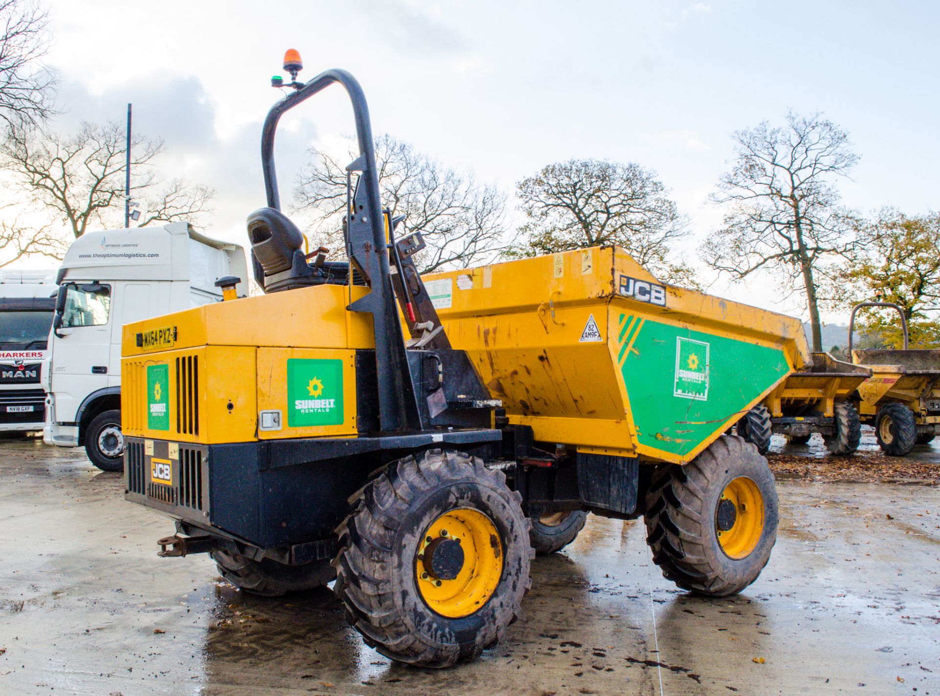 JCB 9T 9 tonne straight skip dumper Year: 2015 S/N: FRM8237  Recorded Hours: 2582 A681019 - Image 3 of 20