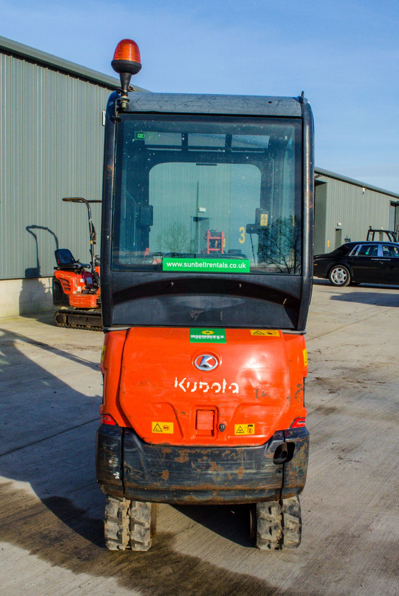 Kubota KX016-4 1.6 tonne rubber tracked mini excavator Year: 2014 S/N: 57579 Recorded Hours: 1952 - Image 6 of 23