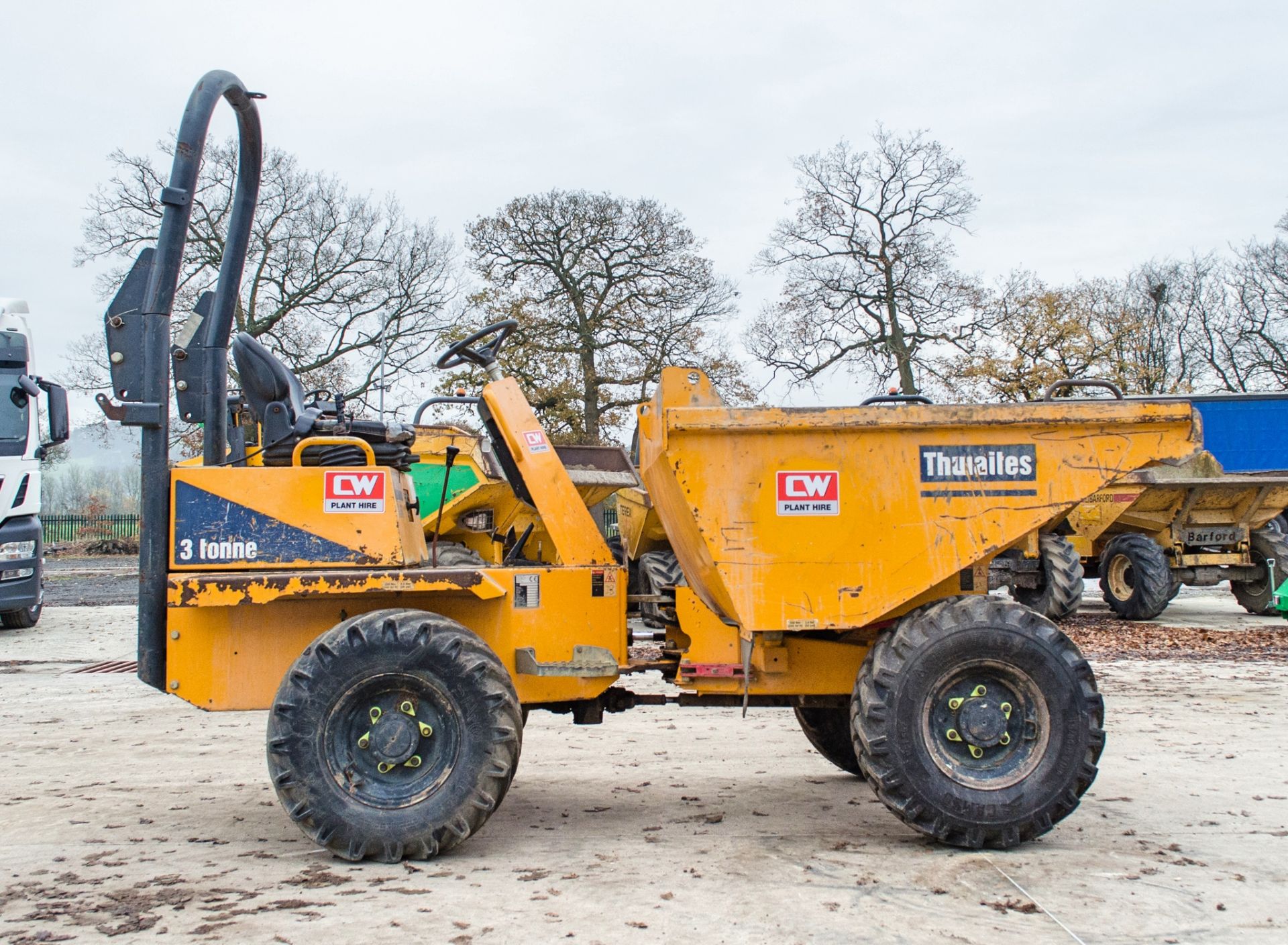 Thwaites 3 tonne straight skip dumper Year: 2016 S/N: 1610D3798 Recorded Hours: Not displayed (Clock - Image 8 of 23