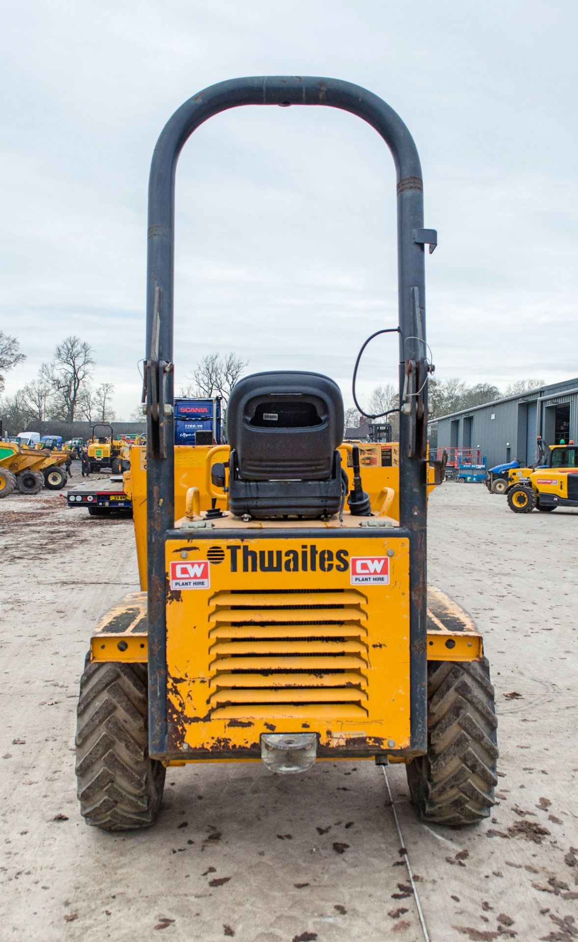 Thwaites 3 tonne straight skip dumper Year: 2016 S/N: 1610D3798 Recorded Hours: Not displayed (Clock - Image 6 of 23