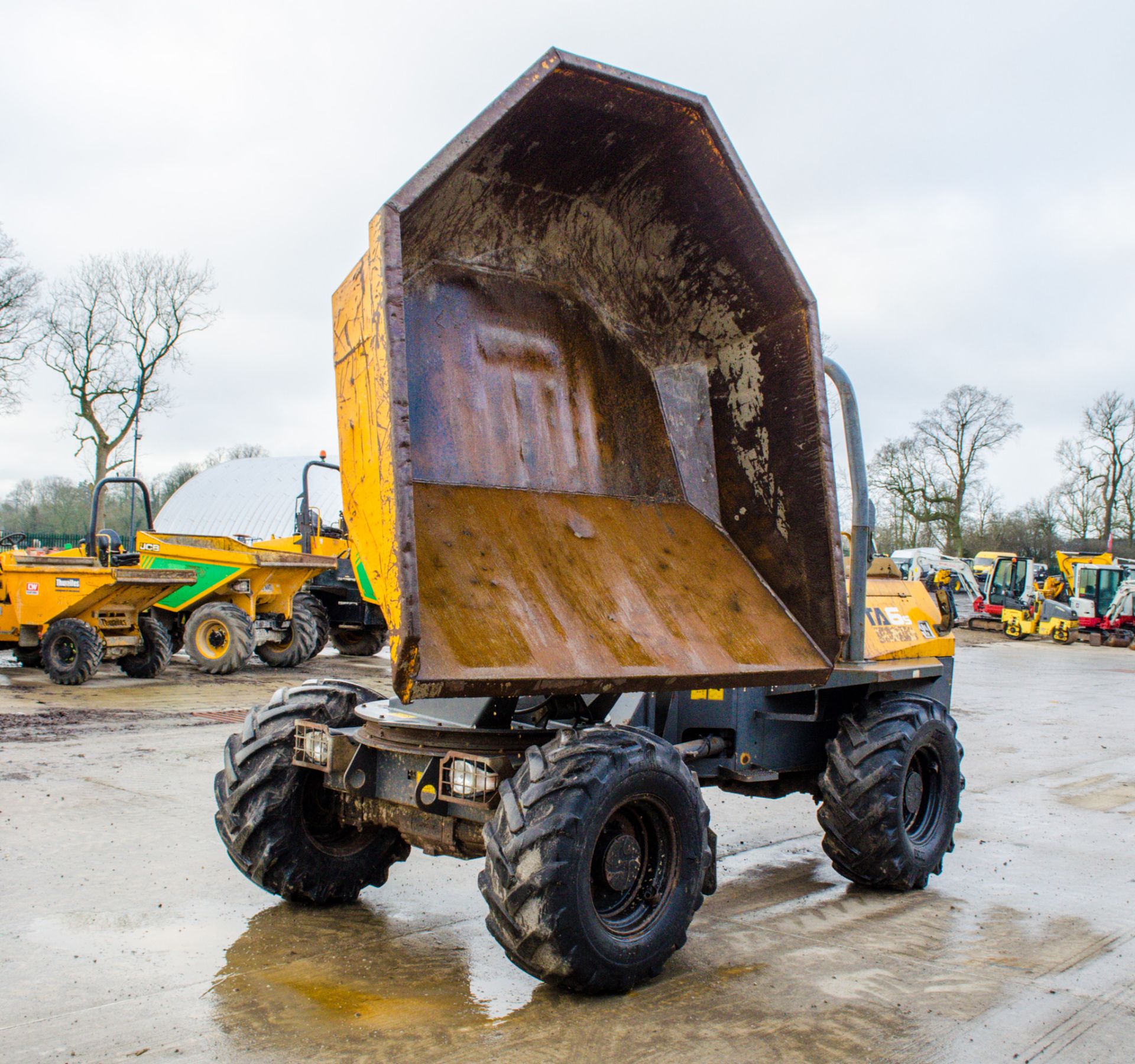 Terex TA6 6 tonne swivel skip dumper Year: 2012 S/N: 74173493 Recorded Hours: 3041 - Image 13 of 22