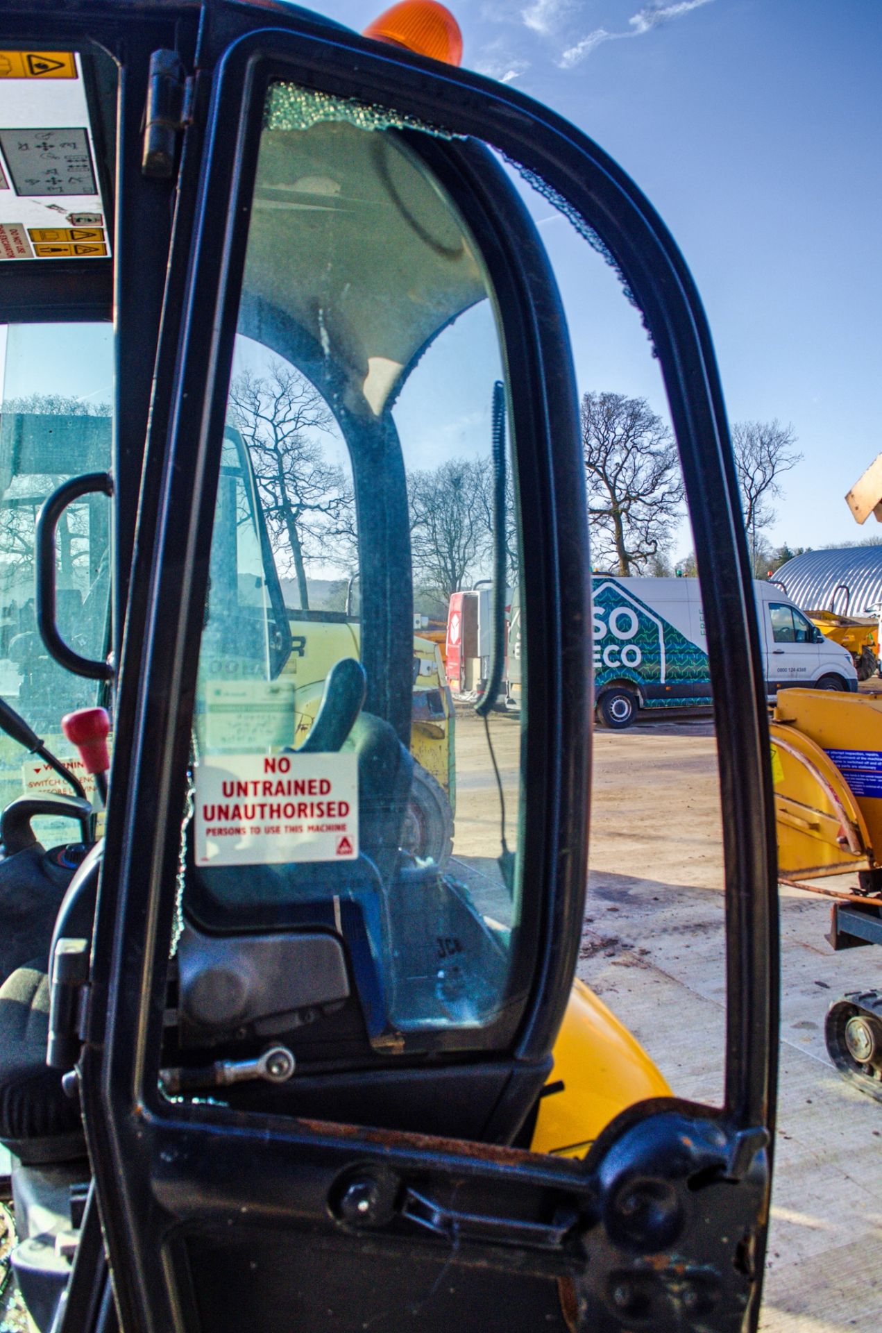 JCB 8018 CTS 1.8 tonne rubber tracked mini excavator Year: 2017 S/N: 2583567 Recorded Hours: Not - Image 20 of 21