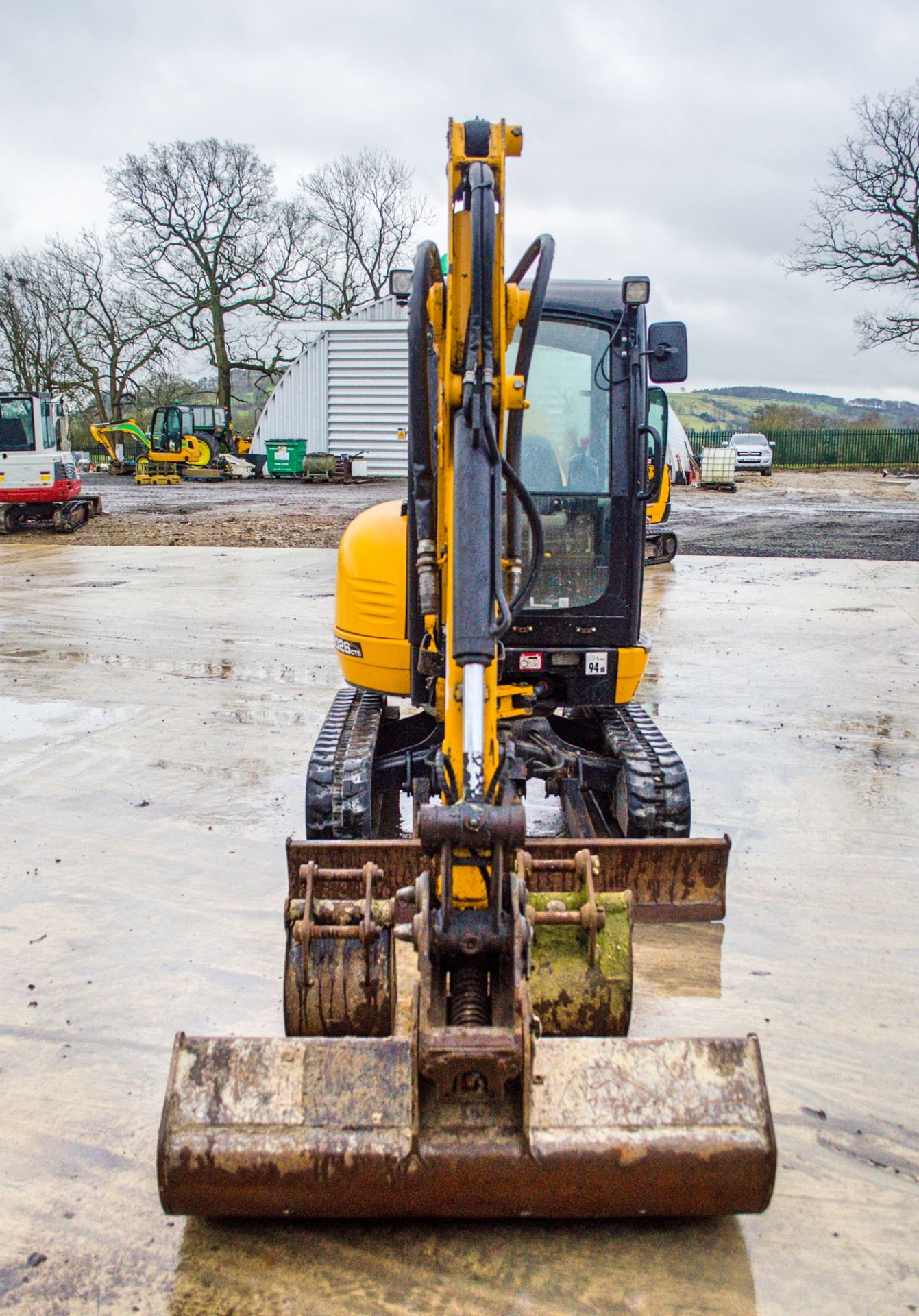 JCB 8026 CTS 2.6 tonne rubber tracked mini excavator Year: 2018 S/N: 2675344 Recorded Hours: 2346 - Image 5 of 23