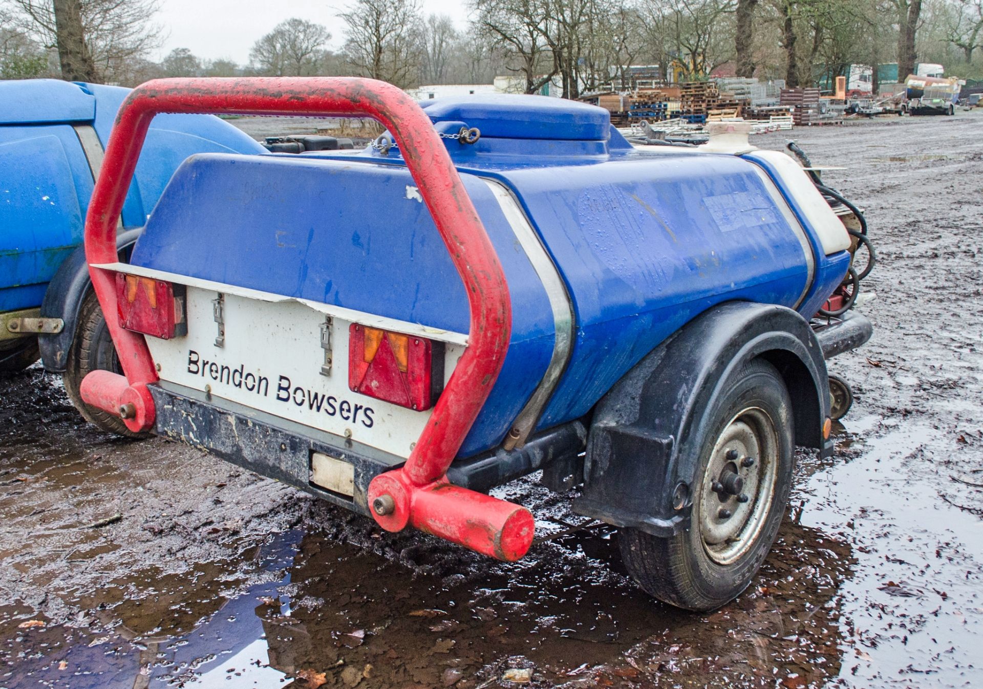 Brendon Bowsers diesel driven fast tow mobile pressure washer bowser c/w lance ** Pull cord and - Image 2 of 5