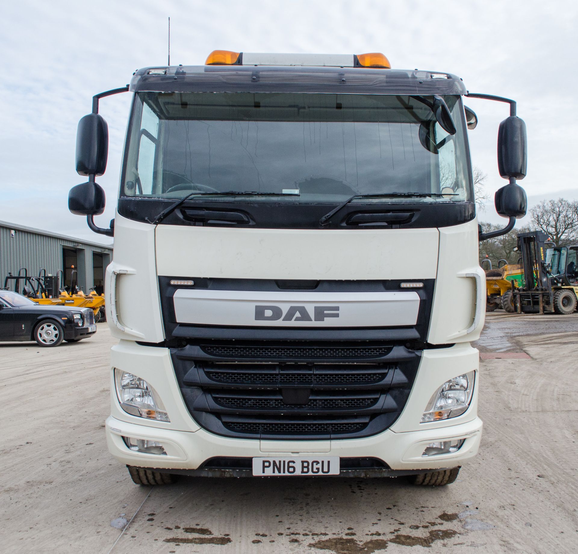 DAF CF 400 32 tonne 8x2 beaver tail plant lorry Registration Number: PN16 BGU Date of - Image 5 of 27