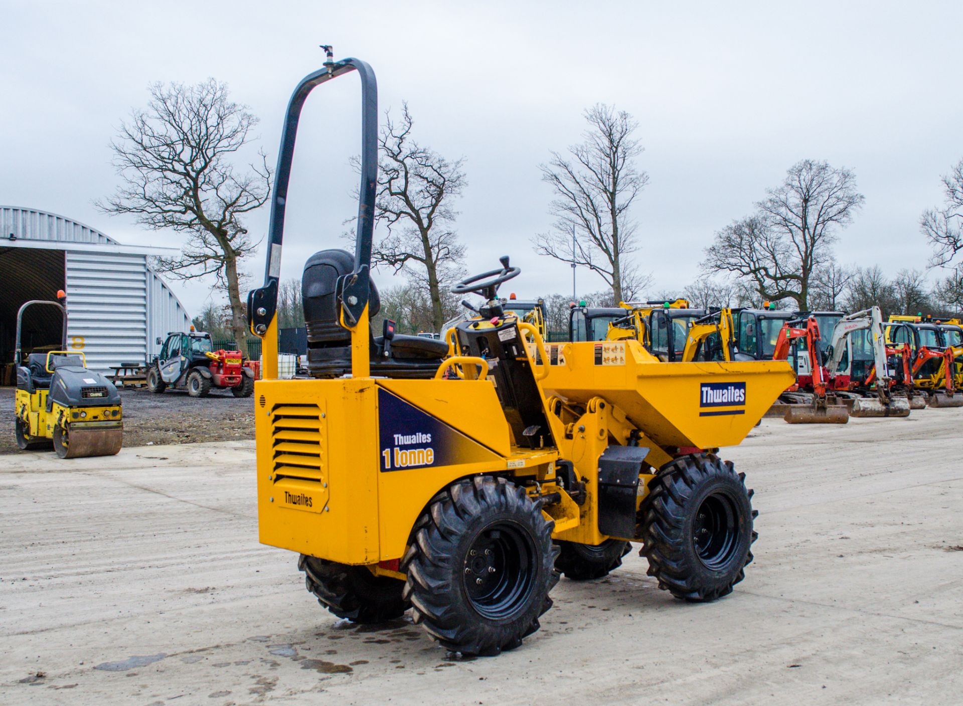 Thwaites 1 tonne hi-tip dumper Year: 2019 S/N: E7985 Recorded Hours: 415 LH1907-12 - Image 3 of 23