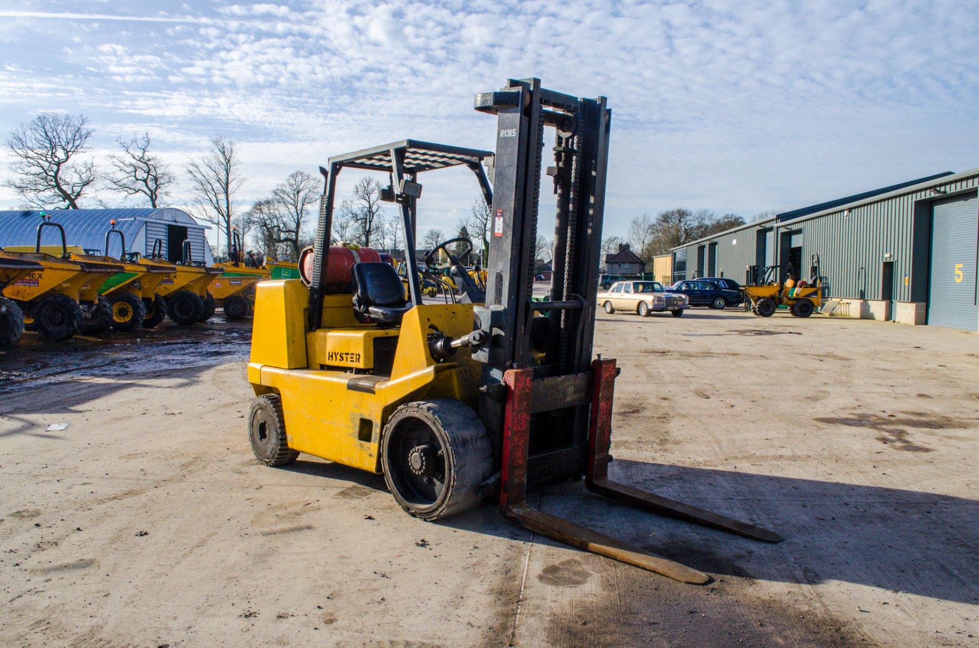 Hyster S7.00XL 7 tonne gas powered fork lift truck Year: 2002 S/N: B024V01767Z Recorded Hours: - Image 2 of 19