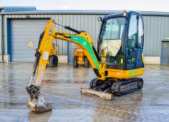 JCB 8016 CTS 1.6 tonne rubber tracked mini excavator Year: 2014 S/N: 2071623 Recorded Hours: 2221