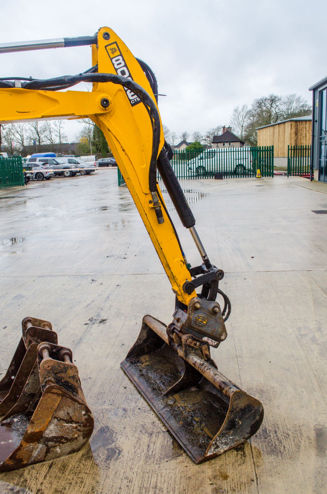 JCB 8026 CTS 2.6 tonne rubber tracked mini excavator Year: 2019  S/N: 2913813 Recorded Hours: 1321 - Image 12 of 22