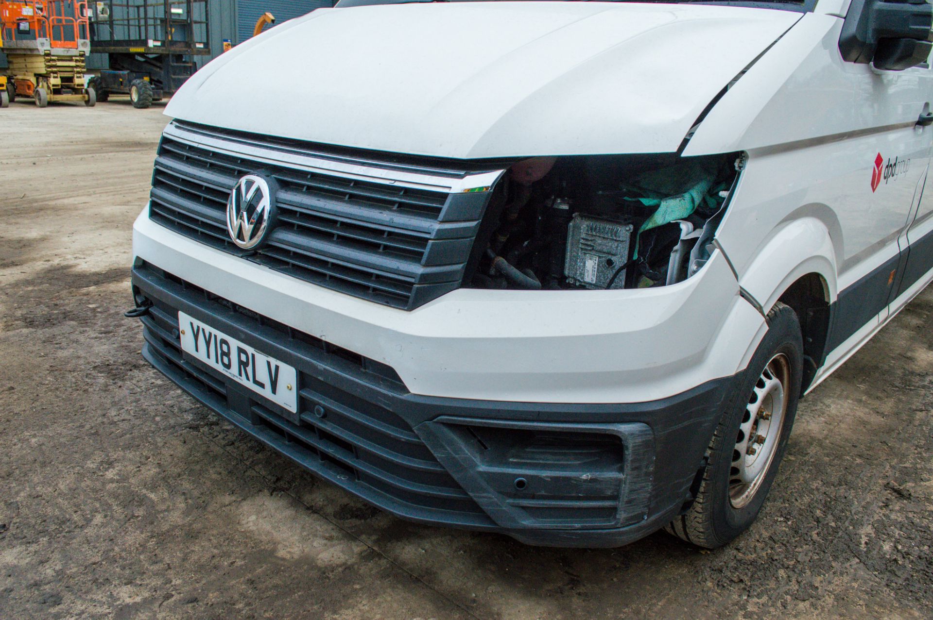 Volkswagen  Crafter Cr35 Tdi 140 Bluemotion 2.0 litre high roof panel van Registration Number: - Image 8 of 24