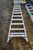 10 tread aluminium step ladder A859882