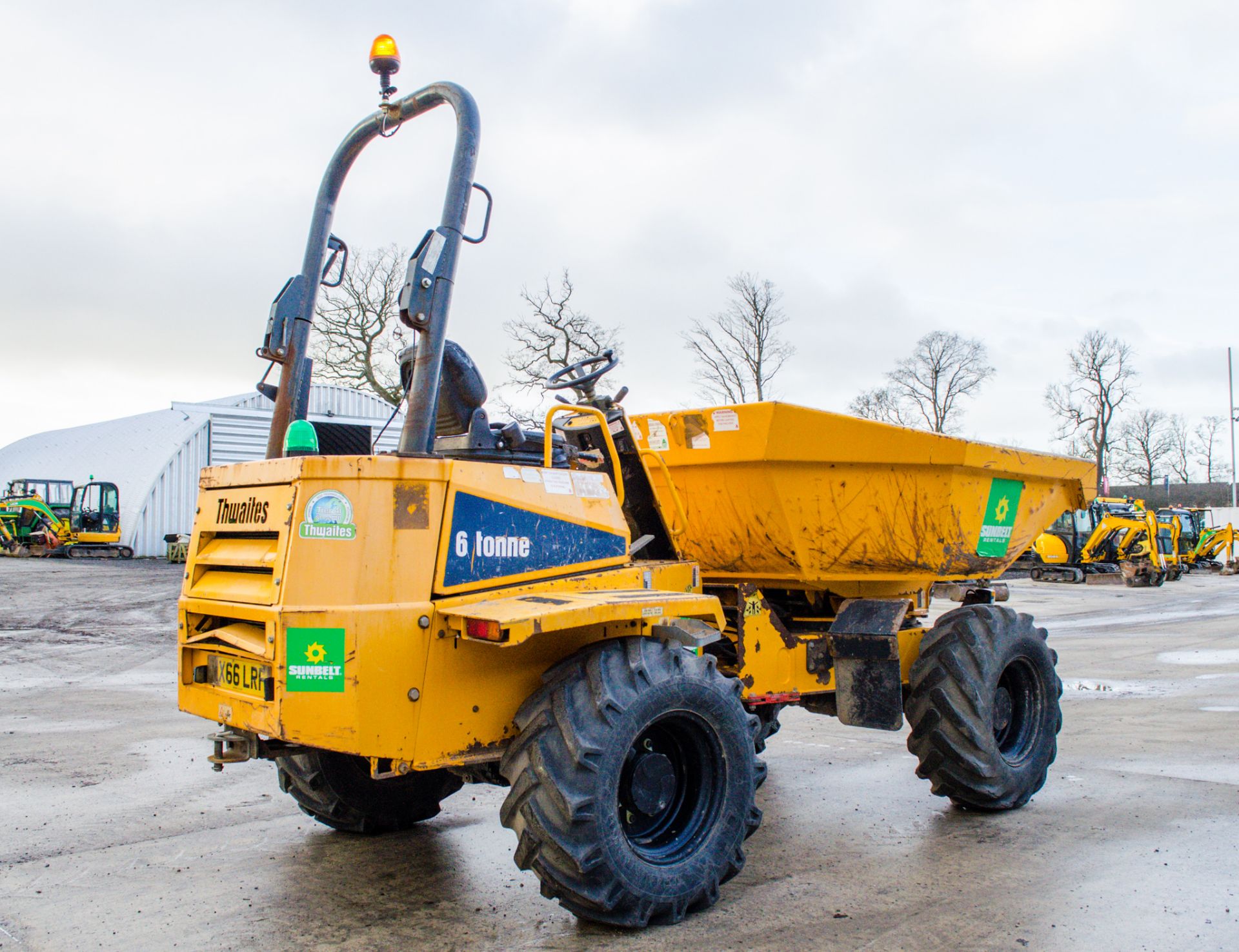 Thwaites 6 tonne swivel skip dumper Year: 2014 S/N: 1C6984 Recorded Hours: 2194 A634780 - Image 3 of 24