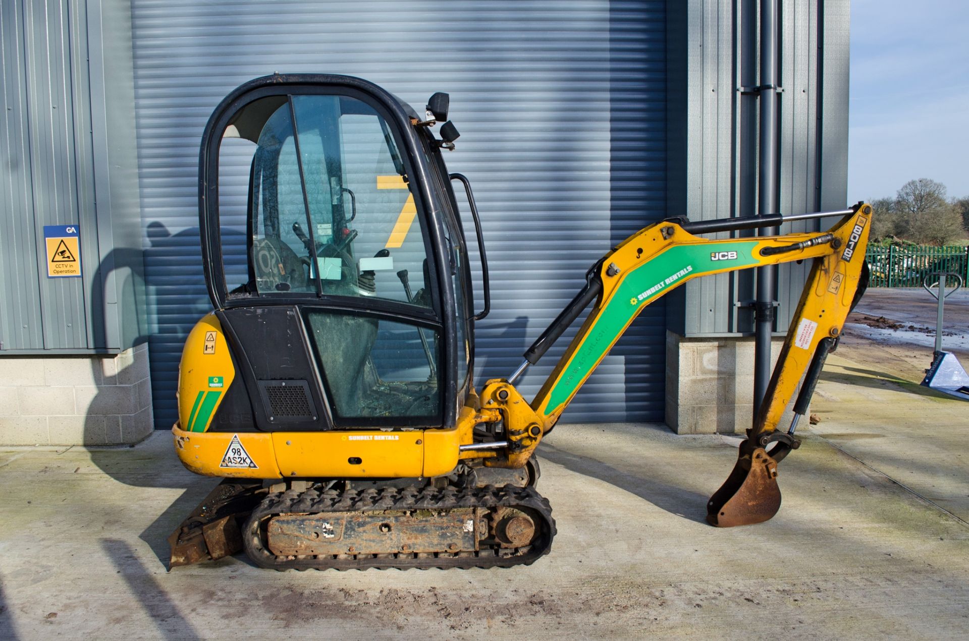 JCB 8018 CTS 1.8 tonne rubber tracked mini excavator Year: 2017 S/N: 2583567 Recorded Hours: Not - Image 6 of 21