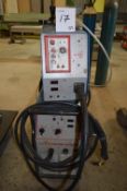 Oerlikon 300 amp MIG welder c/w welding torch, earth lead and regulator Model: Citoline 3000TS S/