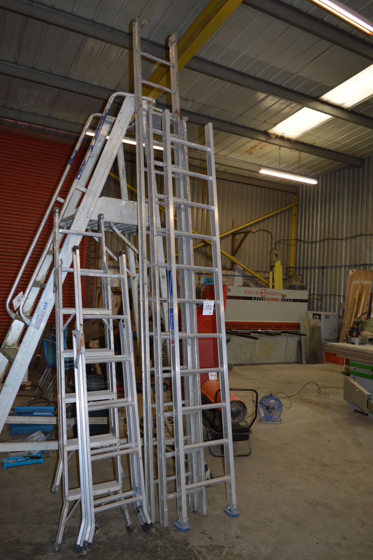 5 - various alloy ladders ** No VAT on hammer price but VAT will be charged on the buyer's - Image 2 of 2