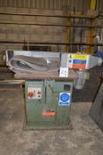 440v heavy duty belt linishing machine c/w quantity of abrasive belts ** No VAT on hammer price