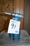 Pneumatic rivet gun ** No VAT on hammer price but VAT will be charged on the buyer's premium **