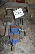 3 - various machine vices ** No VAT on hammer price but VAT will be charged on the buyer's