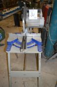 Elektra Beckum 110v mitre saw Model KGS301 c/w stand ** No VAT on hammer price but VAT will be