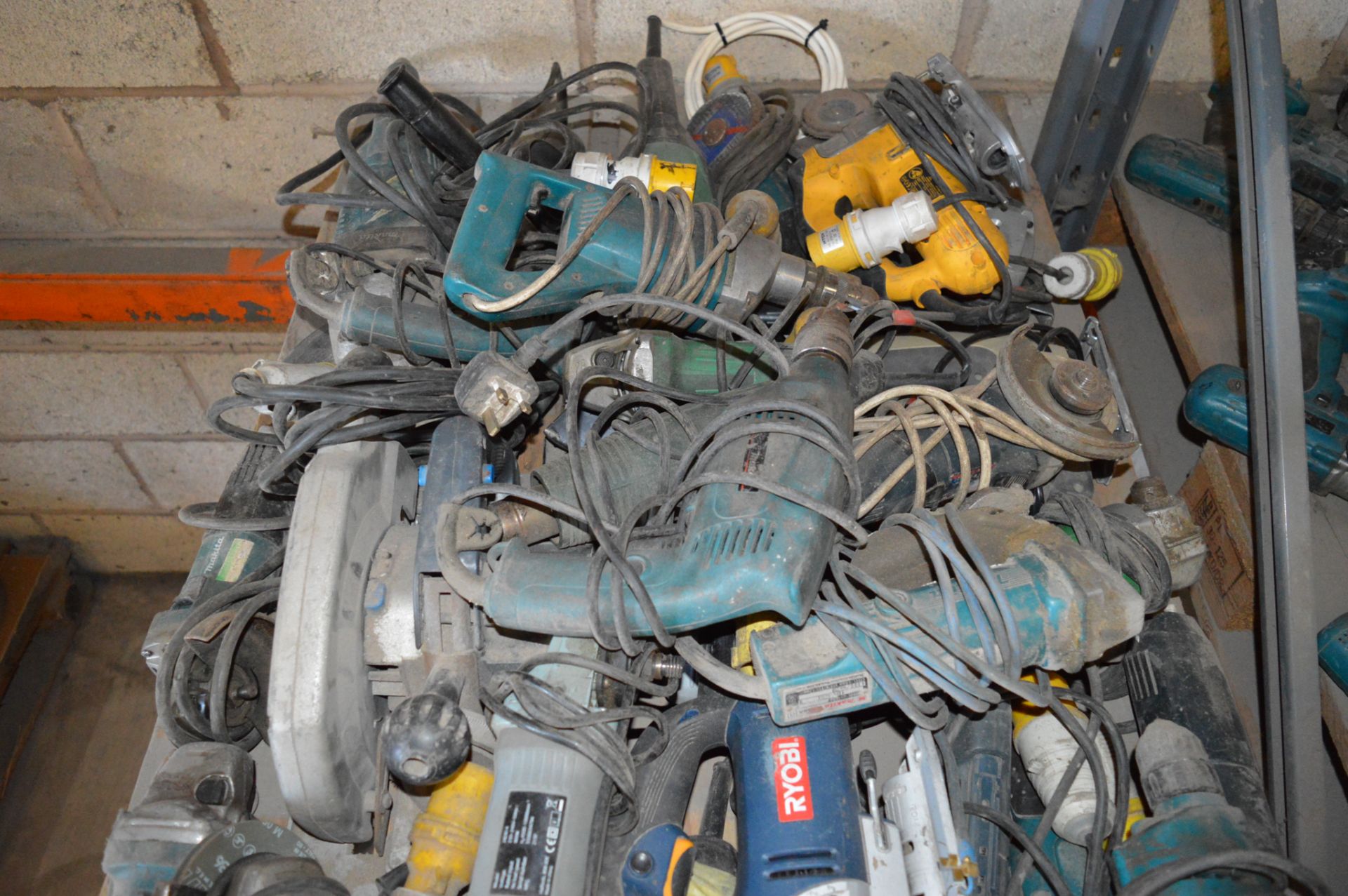 Quantity of 110v and 240v power tools ** Require attention ** ** No VAT on hammer price but VAT will - Image 2 of 2