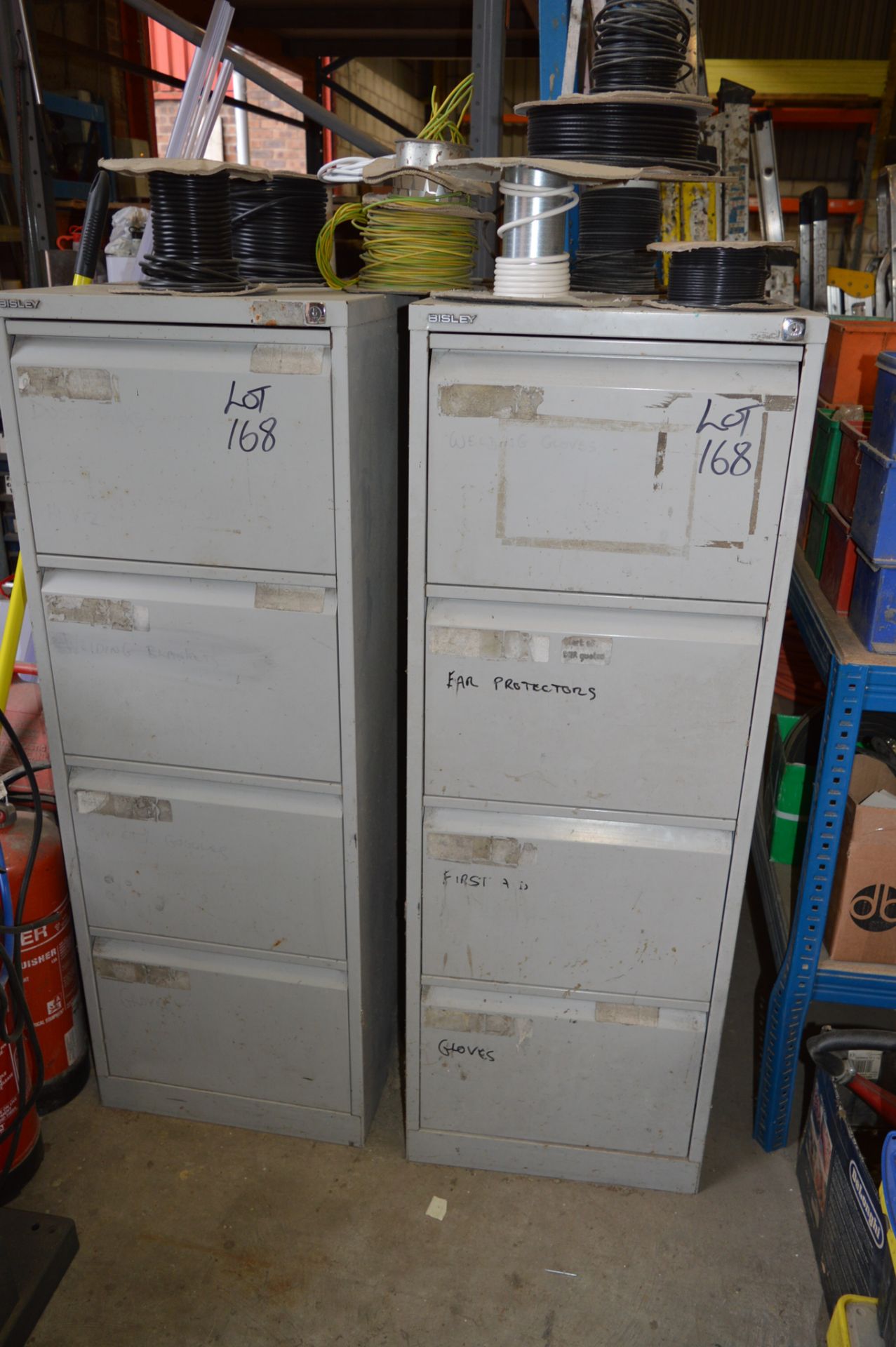 3 - 4 drawer filing cabinets and 1 - 2 drawer filing cabinet ** No VAT on hammer price but VAT - Image 2 of 2