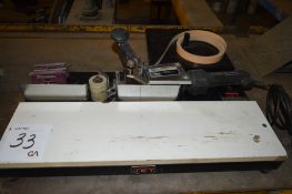 Jet 240v bench top edge bander Model: JEB-1 c/w Steinel heat gun Model HG2000E ** No VAT on hammer