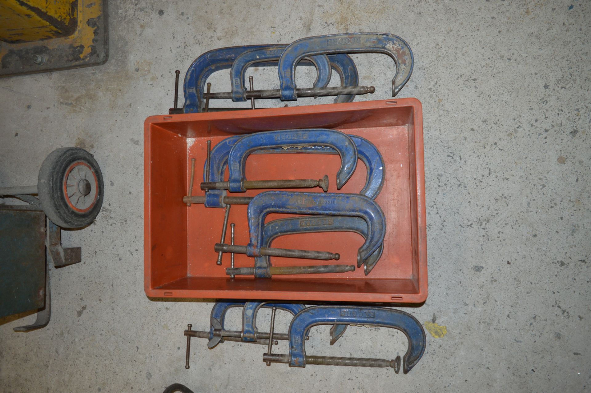 10 - various G clamps ** No VAT on hammer price but VAT will be charged on the buyer's premium ** - Image 2 of 2