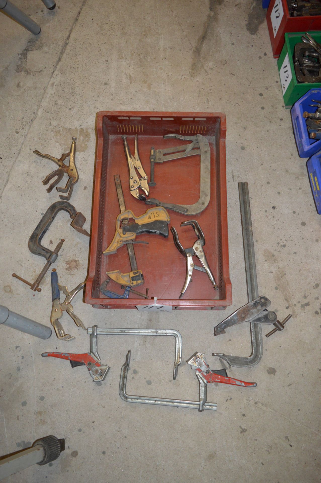 10 - various clamps ** No VAT on hammer price but VAT will be charged on the buyer's premium ** - Image 2 of 2