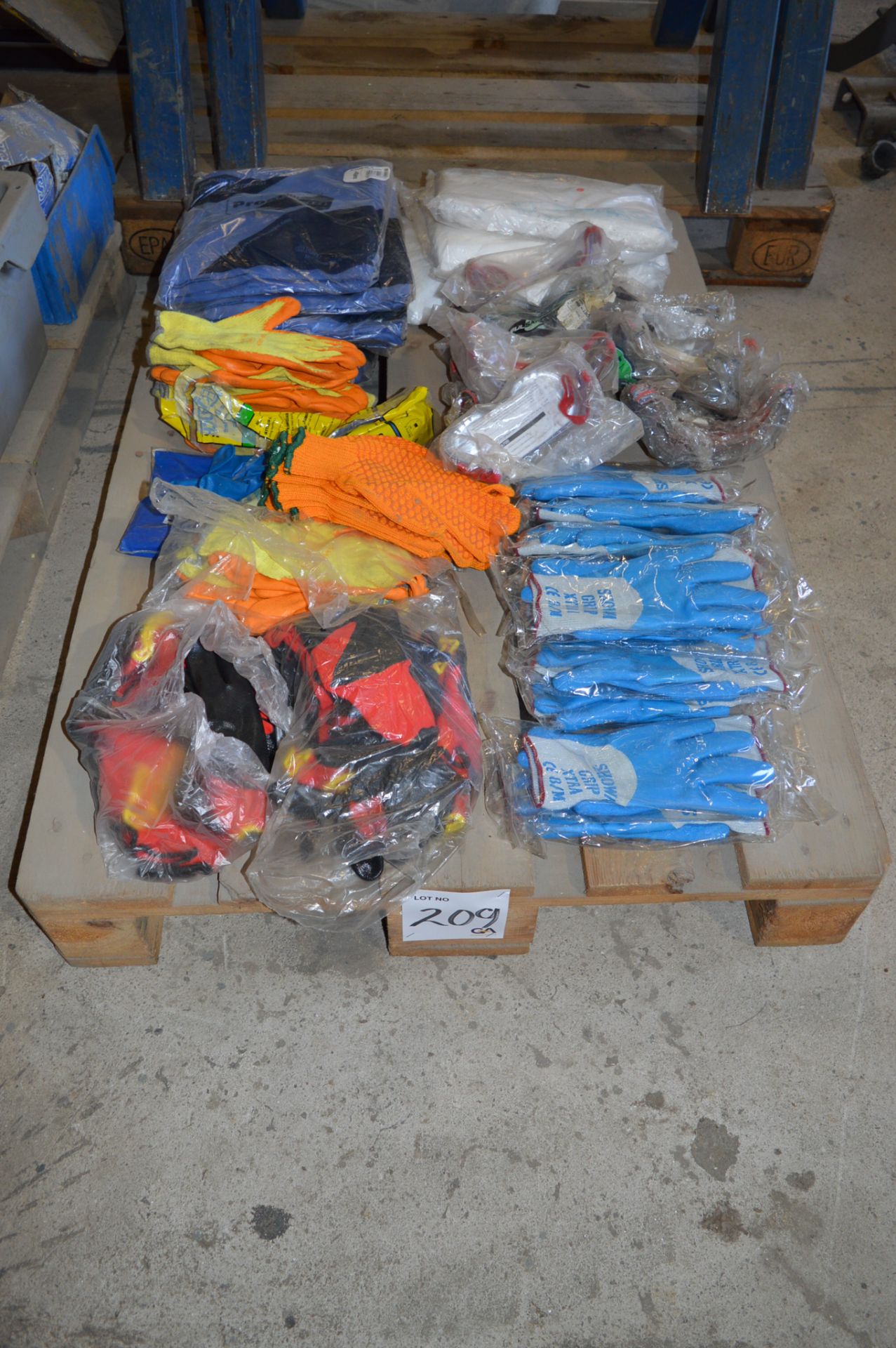Quantity of PPE including, safety glasses, gloves, overalls etc. ** No VAT on hammer price but VAT