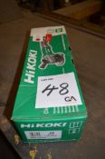 Hikoki 110v 125mm disc grinder Model: G13SE3 ** Boxed and unused ** ** No VAT on hammer price but
