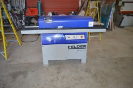 Felder 240v pre-glued edge bander Type: MP200 Model: 0000003 Year: 2010 S/N: CA.02.041.10 ** No