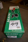 Hikoki 110v 125mm disc grinder Model: G13SE3 ** Boxed and unused ** ** No VAT on hammer price but