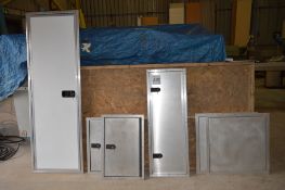 6 - various horse box doors ** No VAT on hammer price but VAT will be charged on the buyer's premium