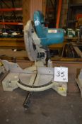 Makita 110v mitre saw Model: LS1040 Year: 2014 ** No VAT on hammer price but VAT will be charged