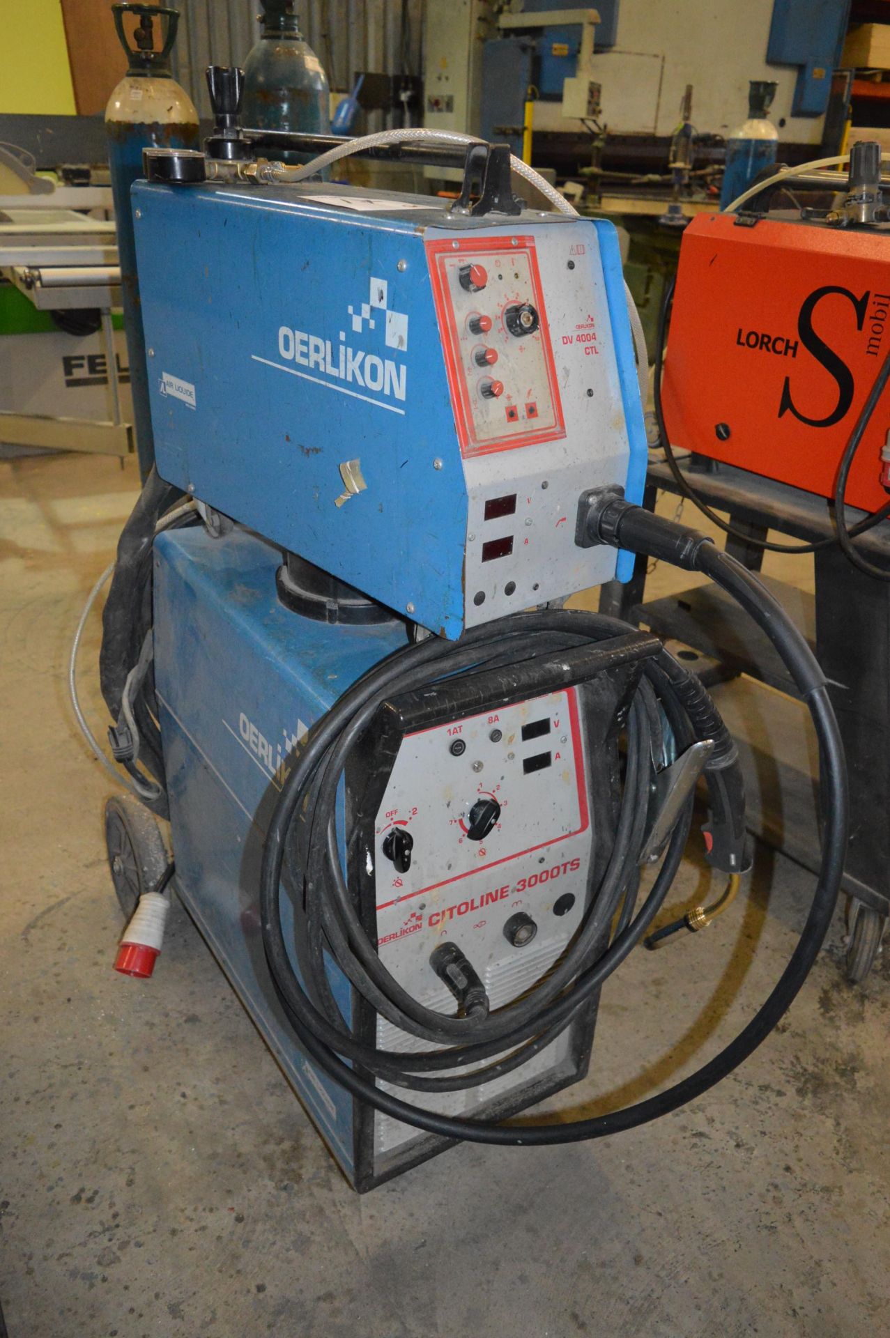 Oerlikon 300 amp MIG welder c/w welding torch, earth lead and regulator Model: Citoline 3000TS S/ - Image 7 of 7