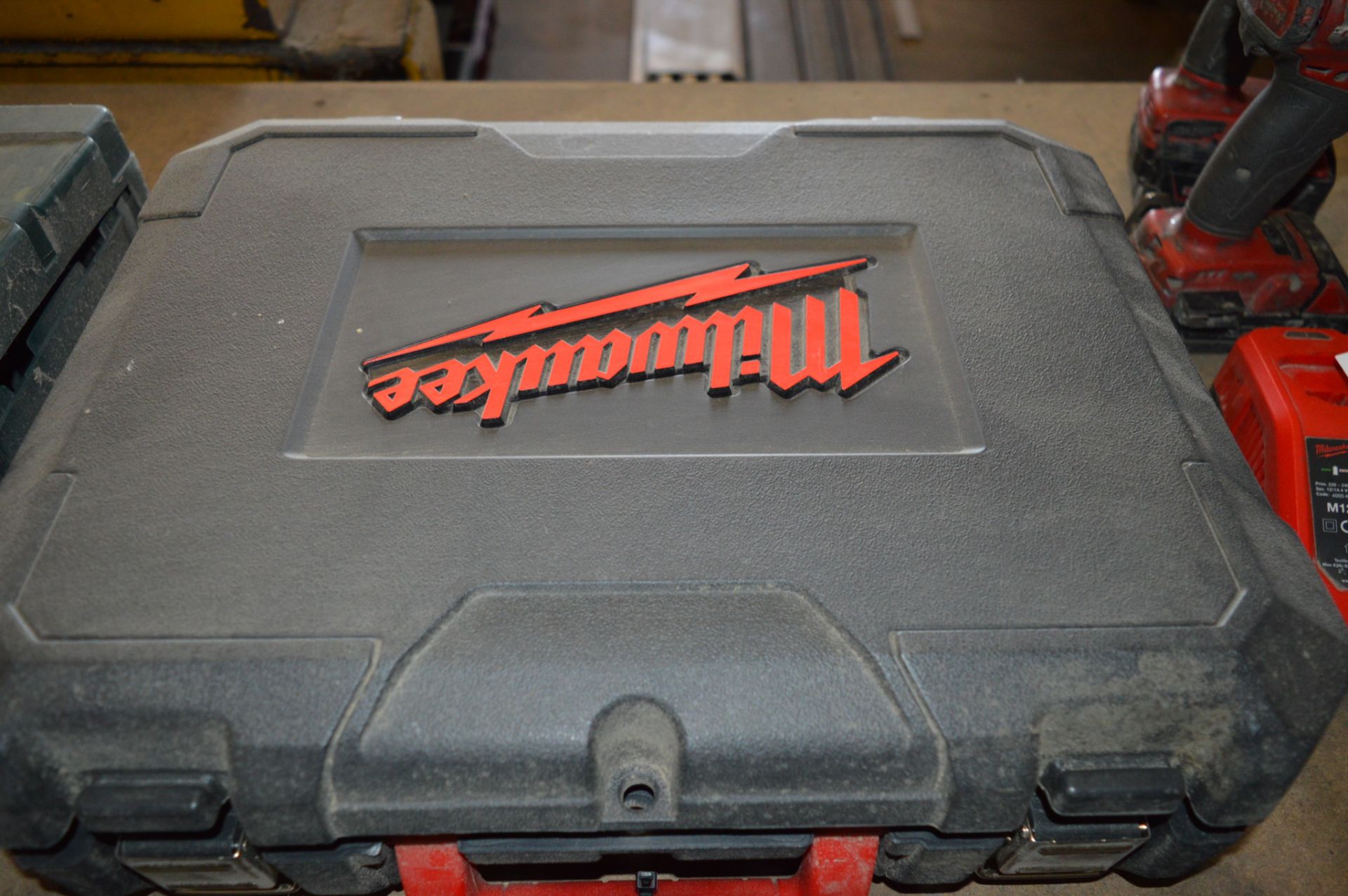 Milwaukee 18v drill, screwdriver set c/w charger, 2 batteries and carry case ** No VAT on hammer - Image 3 of 3