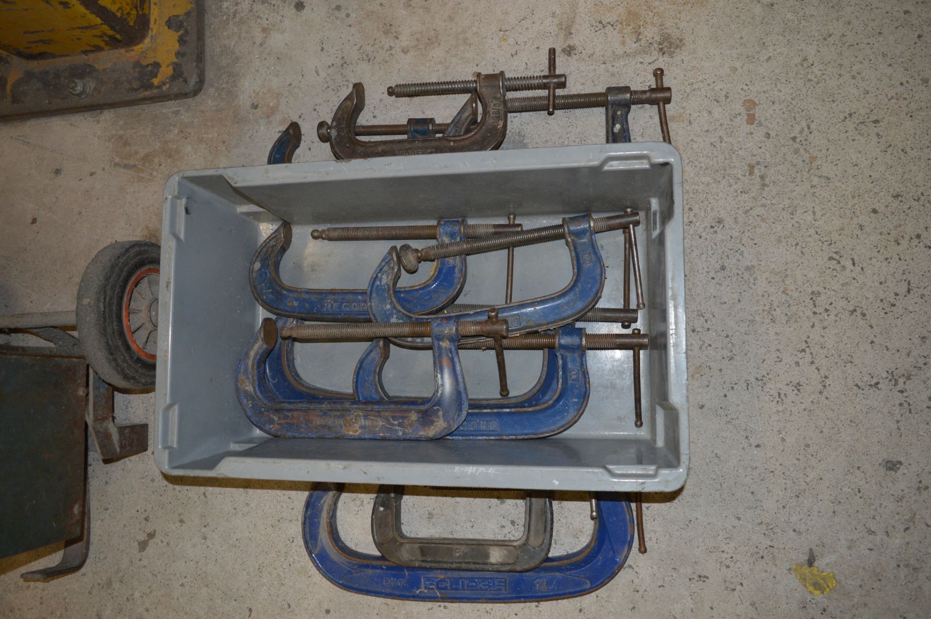 10 - various G clamps ** No VAT on hammer price but VAT will be charged on the buyer's premium ** - Image 2 of 2