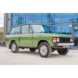 1975 Land Rover Range Rover Classic 3470 cc 3 door 4 wheel drive